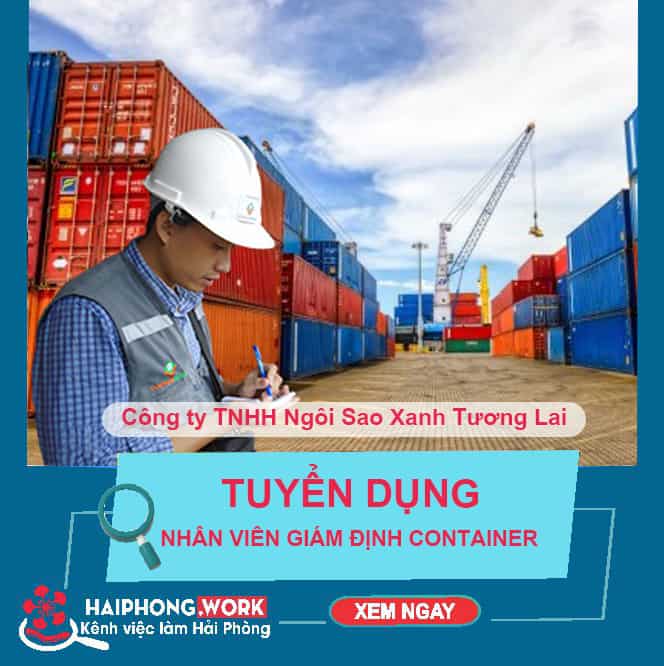 image cong ty tnhh ngoi sao xanh tuong lai can tuyen dung 1 nhan vien giam dinh container 3 150722 020014