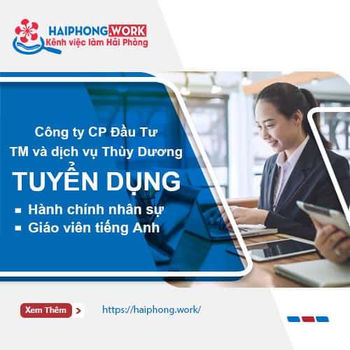 image cong ty cp dau tu tm va dich vu thuy duong tuyen dung giao vien tieng anh fulltime partime 7 080922 022932
