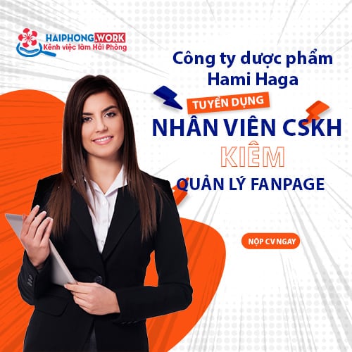 image cong ty duoc pham hami haga tuyen dung nhan vien cham soc khach hang kiem quan ly fanpage 2 101022 071832