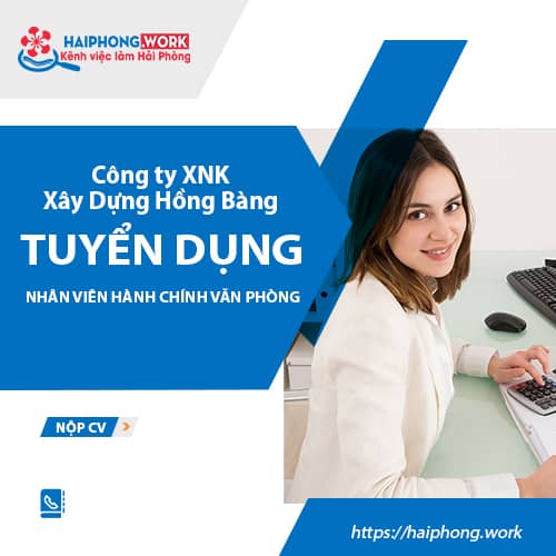 image cong ty xnk xay dung hong bang tuyen nhan vien xu ly ho so nhan vien hanh chinh van phong 9 011222 101229