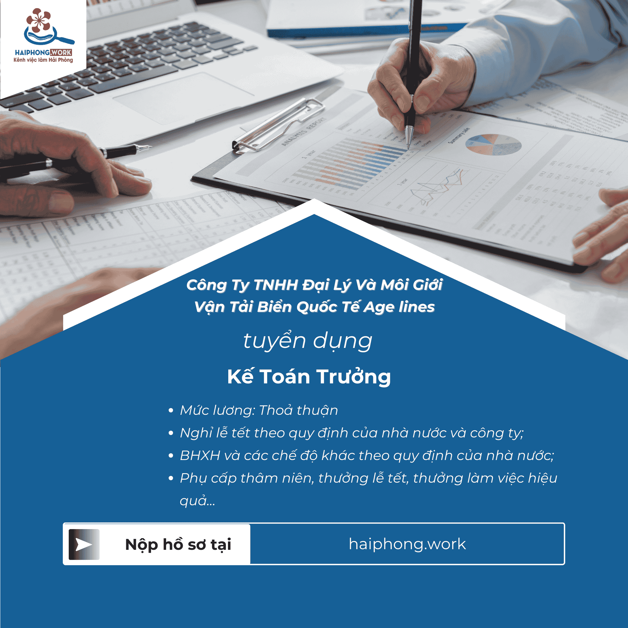 image cong ty tnhh dai ly va moi gioi van tai bien quoc te age lines tuyen dung nhan vien giao nhan kiem dem hang 11 trieu 5 080126 095129