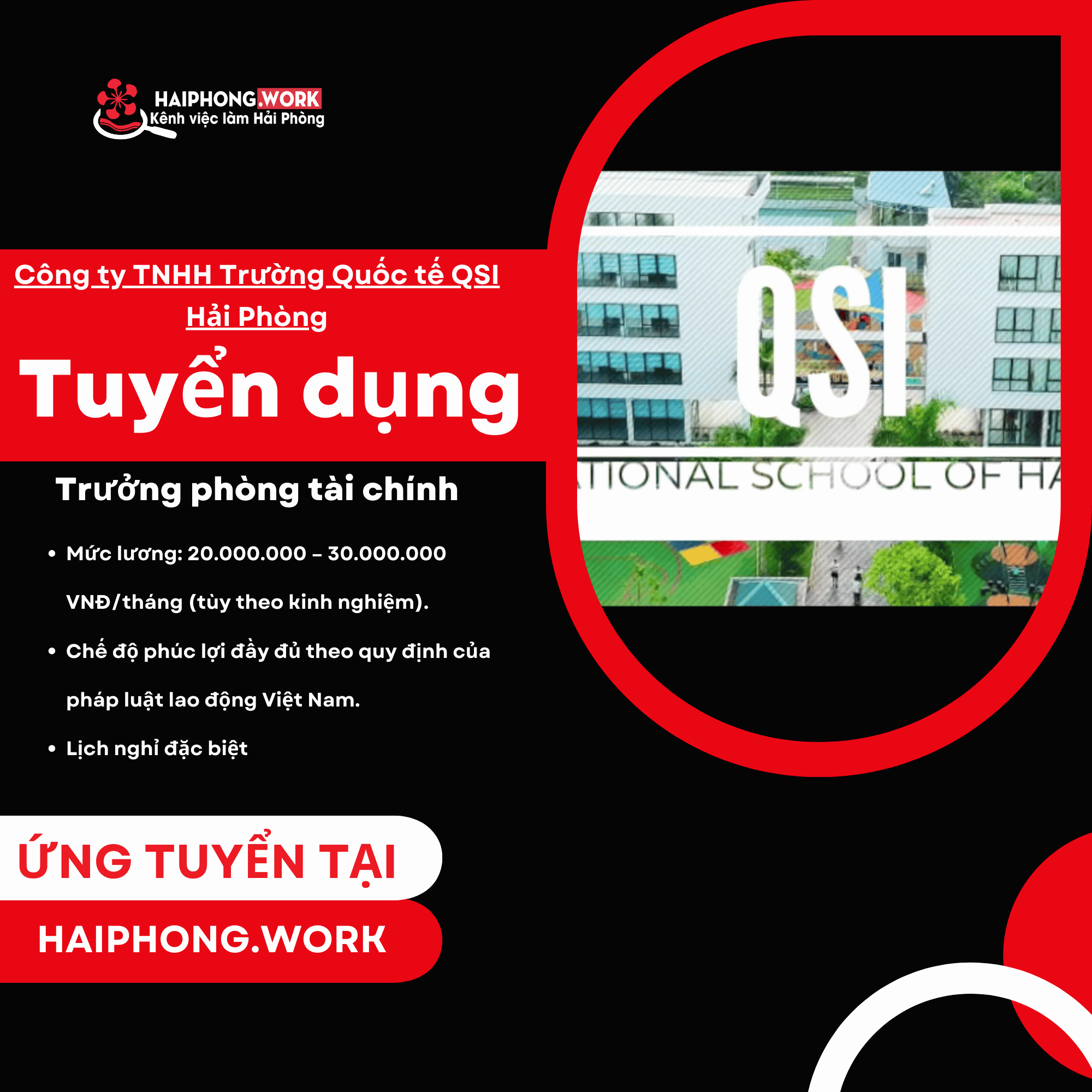 image truong quoc te qsi hai phong tuyen dung tro giang 11 luong 9 13 trieu ky hop dong theo nam 4 160825 014943